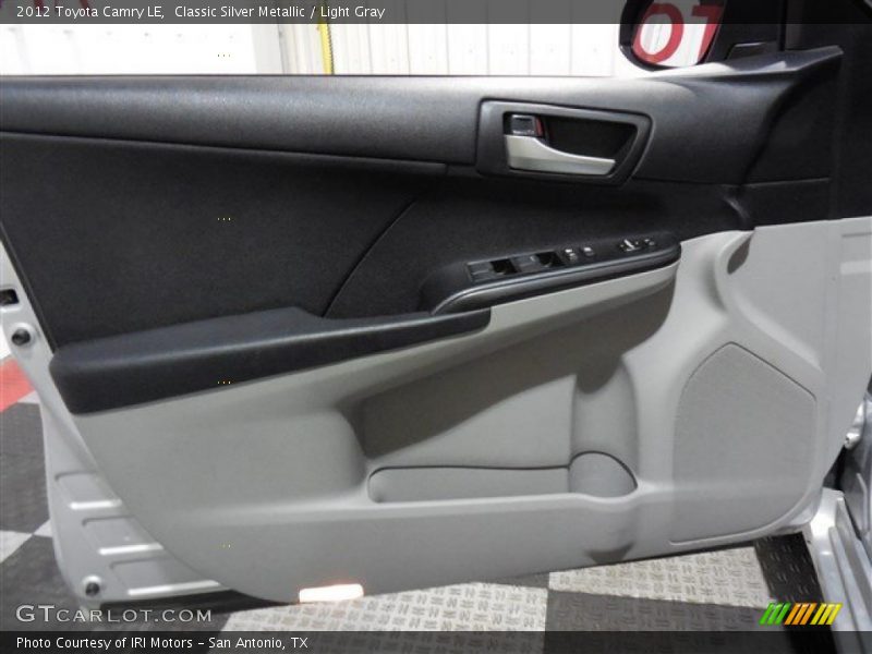 Classic Silver Metallic / Light Gray 2012 Toyota Camry LE
