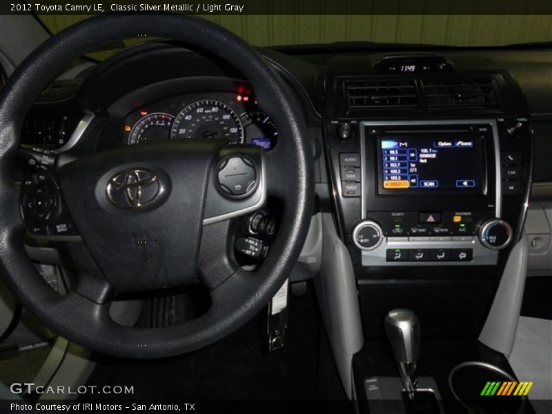 Classic Silver Metallic / Light Gray 2012 Toyota Camry LE