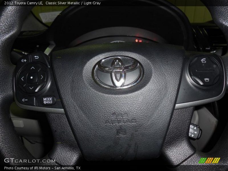 Classic Silver Metallic / Light Gray 2012 Toyota Camry LE