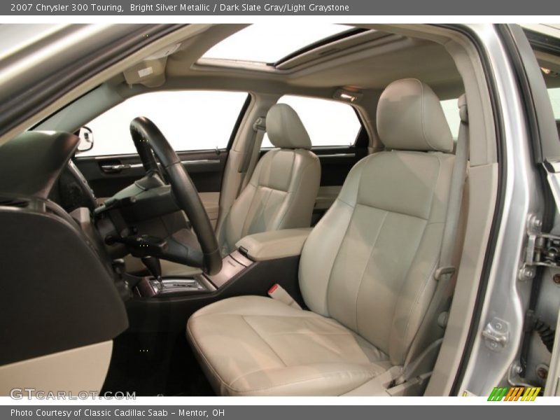 Bright Silver Metallic / Dark Slate Gray/Light Graystone 2007 Chrysler 300 Touring