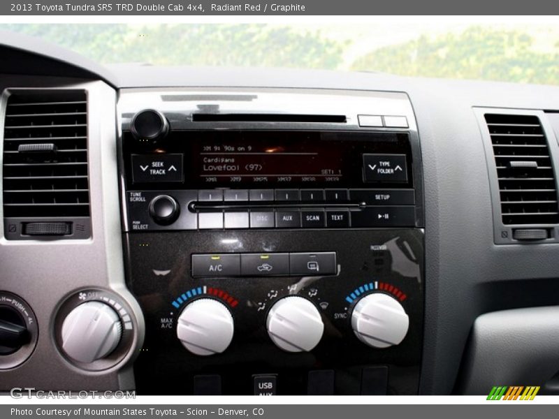 Radiant Red / Graphite 2013 Toyota Tundra SR5 TRD Double Cab 4x4