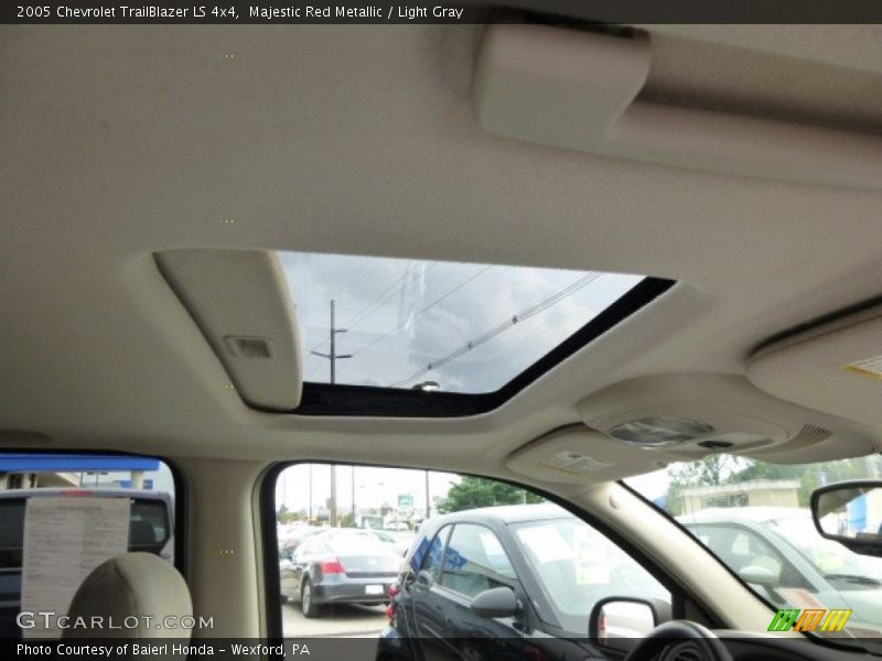 Majestic Red Metallic / Light Gray 2005 Chevrolet TrailBlazer LS 4x4