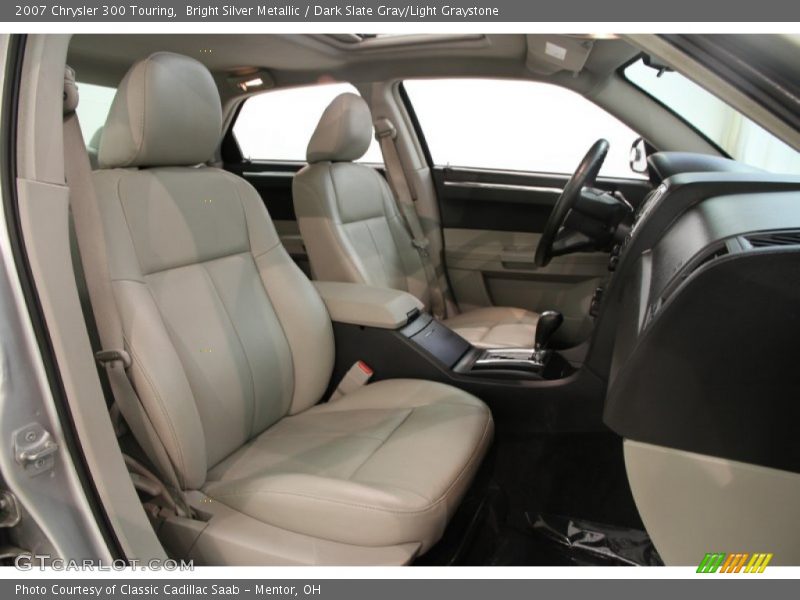 Bright Silver Metallic / Dark Slate Gray/Light Graystone 2007 Chrysler 300 Touring