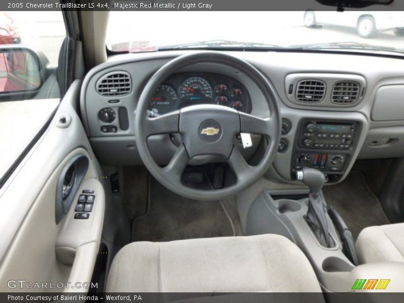 Majestic Red Metallic / Light Gray 2005 Chevrolet TrailBlazer LS 4x4