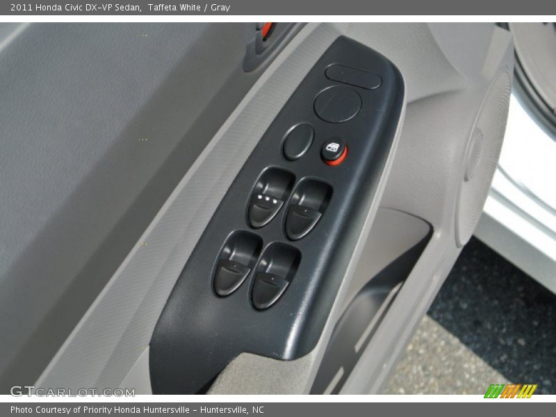Taffeta White / Gray 2011 Honda Civic DX-VP Sedan