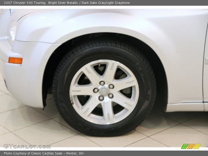 Bright Silver Metallic / Dark Slate Gray/Light Graystone 2007 Chrysler 300 Touring