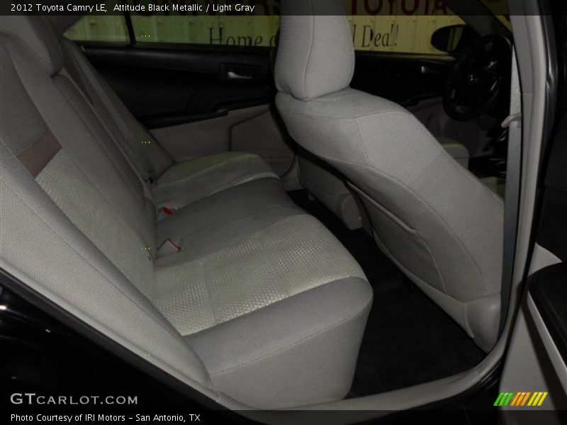 Attitude Black Metallic / Light Gray 2012 Toyota Camry LE