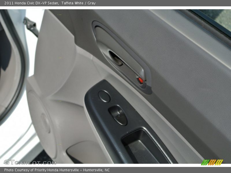 Taffeta White / Gray 2011 Honda Civic DX-VP Sedan