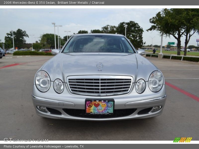 Brilliant Silver Metallic / Charcoal 2006 Mercedes-Benz E 350 Sedan