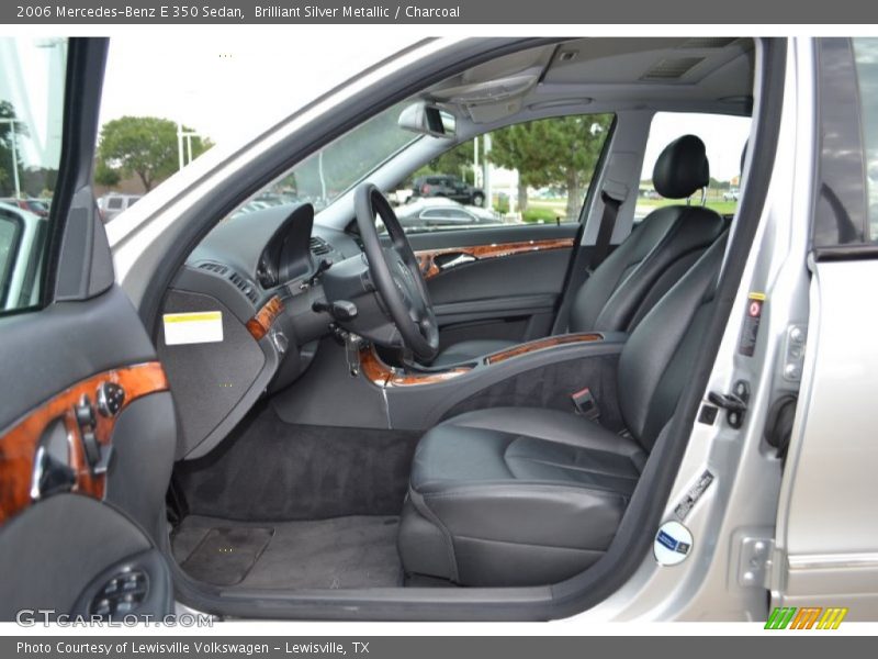 Brilliant Silver Metallic / Charcoal 2006 Mercedes-Benz E 350 Sedan
