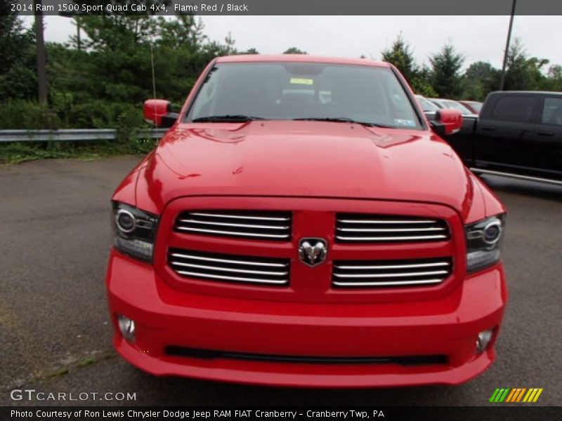  2014 1500 Sport Quad Cab 4x4 Flame Red