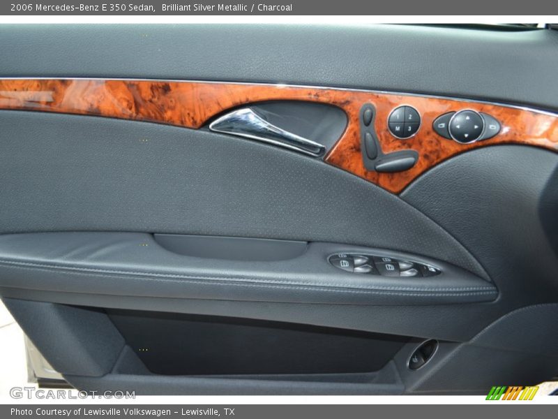 Brilliant Silver Metallic / Charcoal 2006 Mercedes-Benz E 350 Sedan