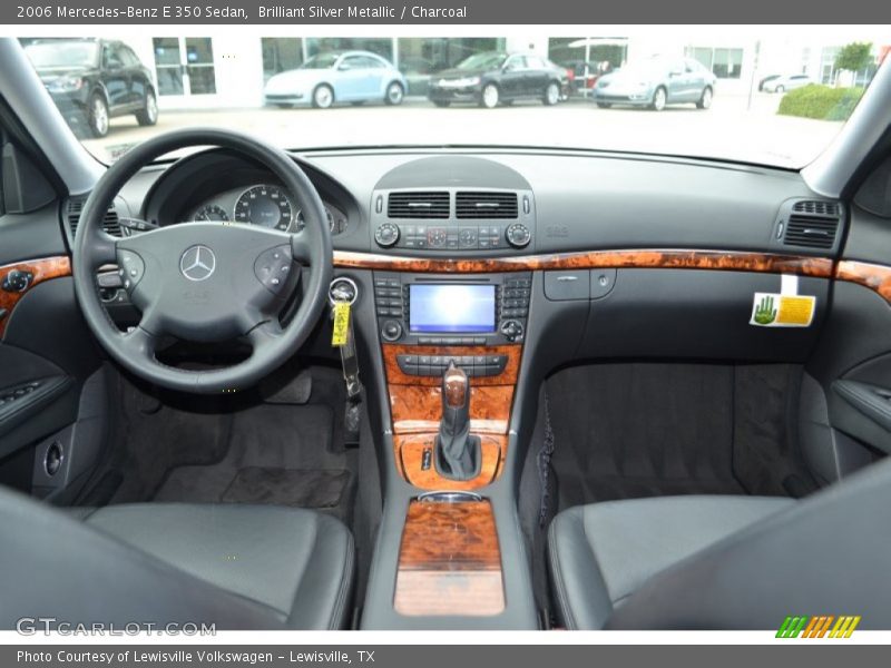 Brilliant Silver Metallic / Charcoal 2006 Mercedes-Benz E 350 Sedan
