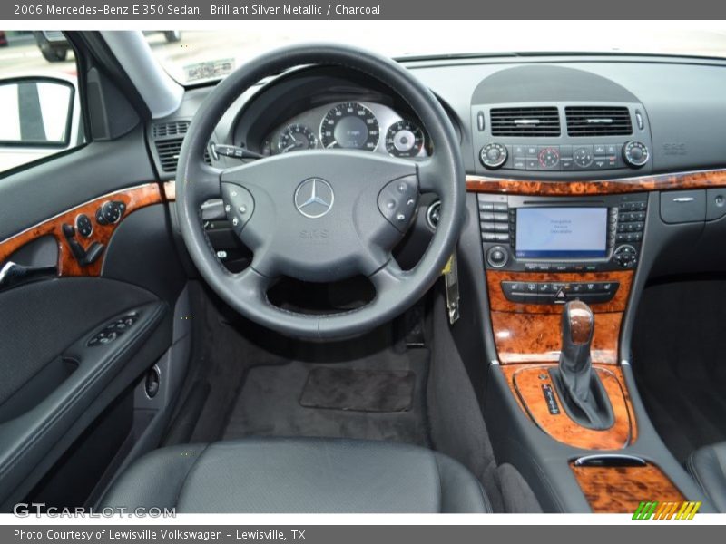 Brilliant Silver Metallic / Charcoal 2006 Mercedes-Benz E 350 Sedan