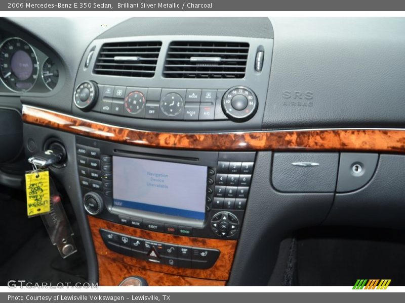 Brilliant Silver Metallic / Charcoal 2006 Mercedes-Benz E 350 Sedan