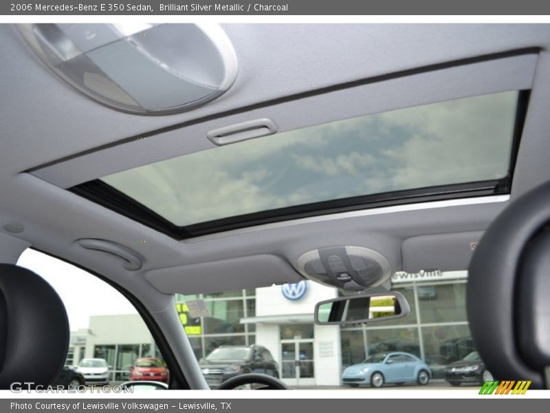 Brilliant Silver Metallic / Charcoal 2006 Mercedes-Benz E 350 Sedan