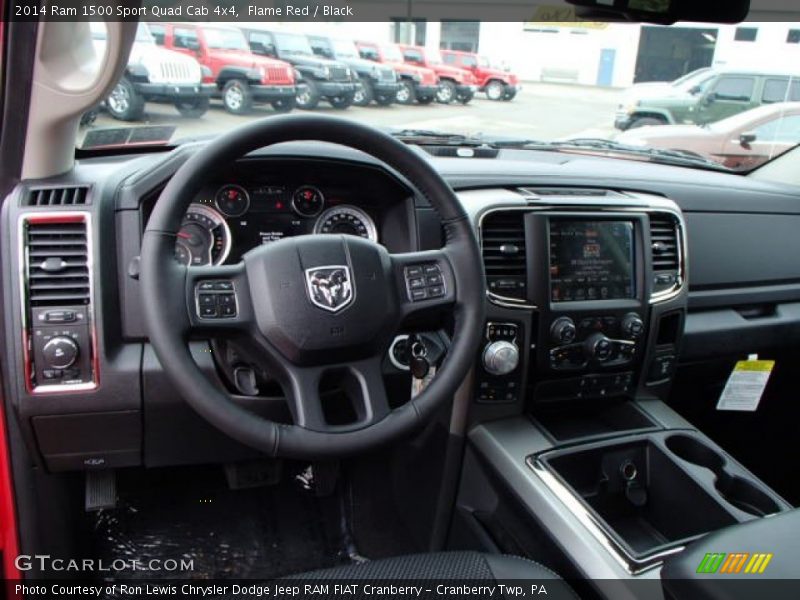 Dashboard of 2014 1500 Sport Quad Cab 4x4