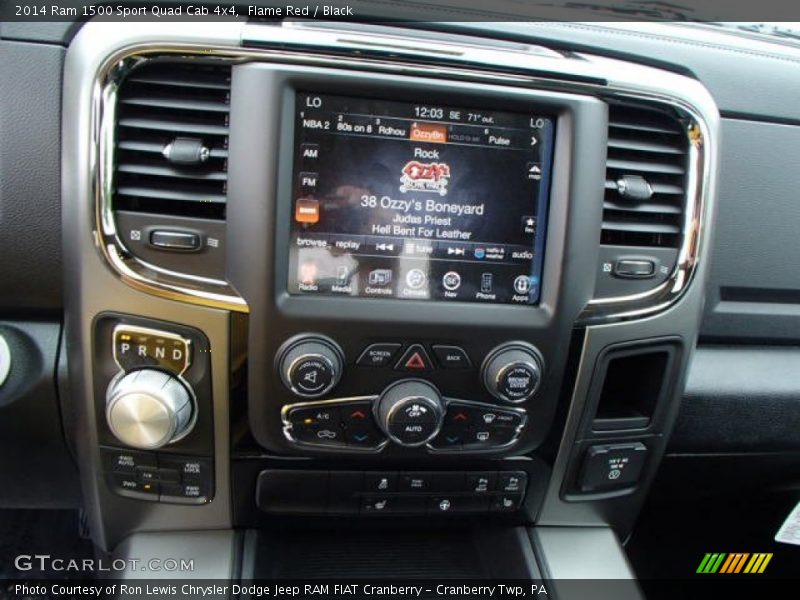 Controls of 2014 1500 Sport Quad Cab 4x4