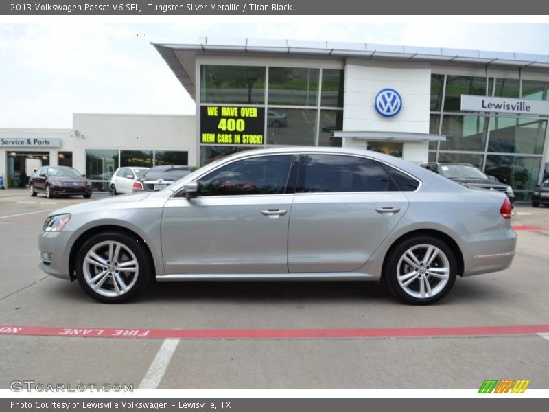 Tungsten Silver Metallic / Titan Black 2013 Volkswagen Passat V6 SEL