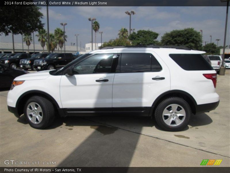  2014 Explorer FWD Oxford White