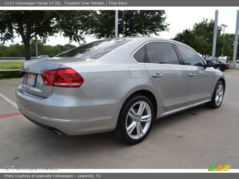 Tungsten Silver Metallic / Titan Black 2013 Volkswagen Passat V6 SEL
