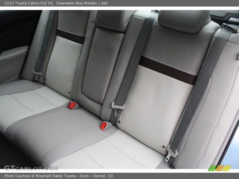 Clearwater Blue Metallic / Ash 2013 Toyota Camry XLE V6