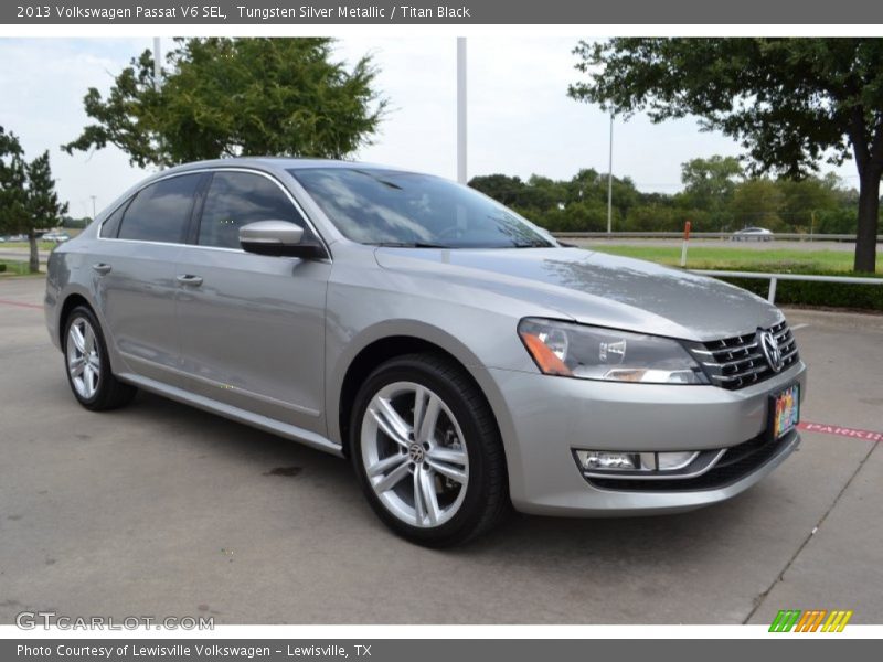 Tungsten Silver Metallic / Titan Black 2013 Volkswagen Passat V6 SEL
