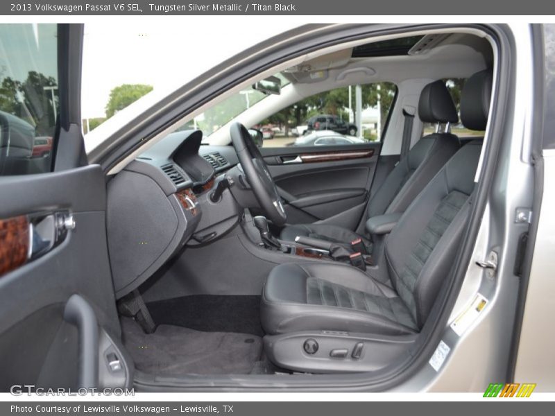 Tungsten Silver Metallic / Titan Black 2013 Volkswagen Passat V6 SEL