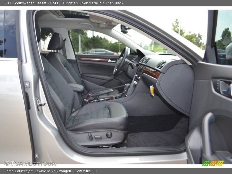 Tungsten Silver Metallic / Titan Black 2013 Volkswagen Passat V6 SEL