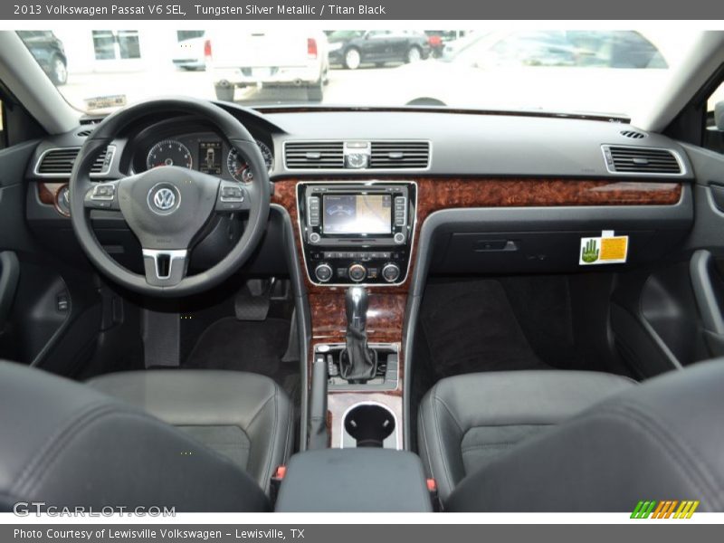 Tungsten Silver Metallic / Titan Black 2013 Volkswagen Passat V6 SEL