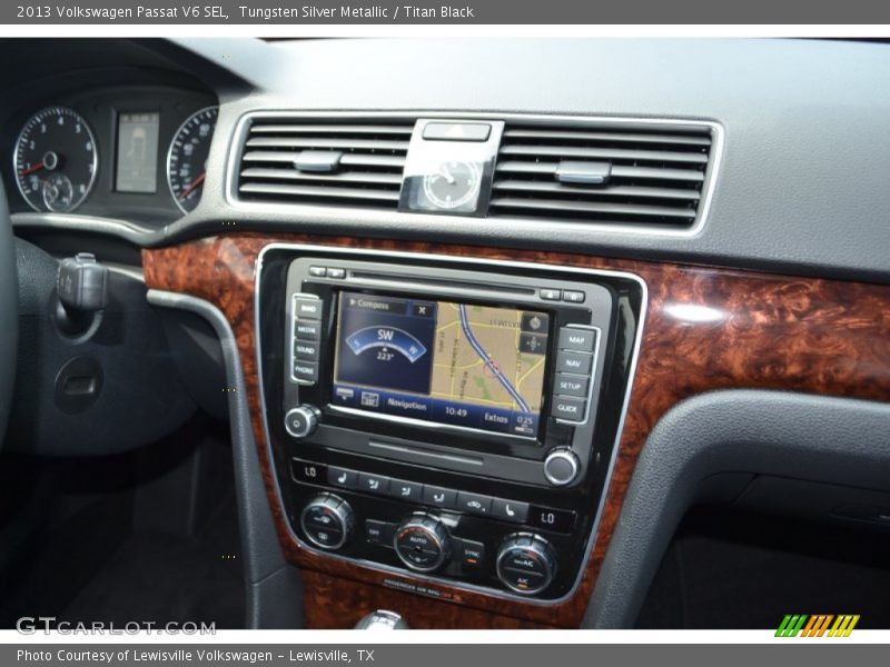 Tungsten Silver Metallic / Titan Black 2013 Volkswagen Passat V6 SEL