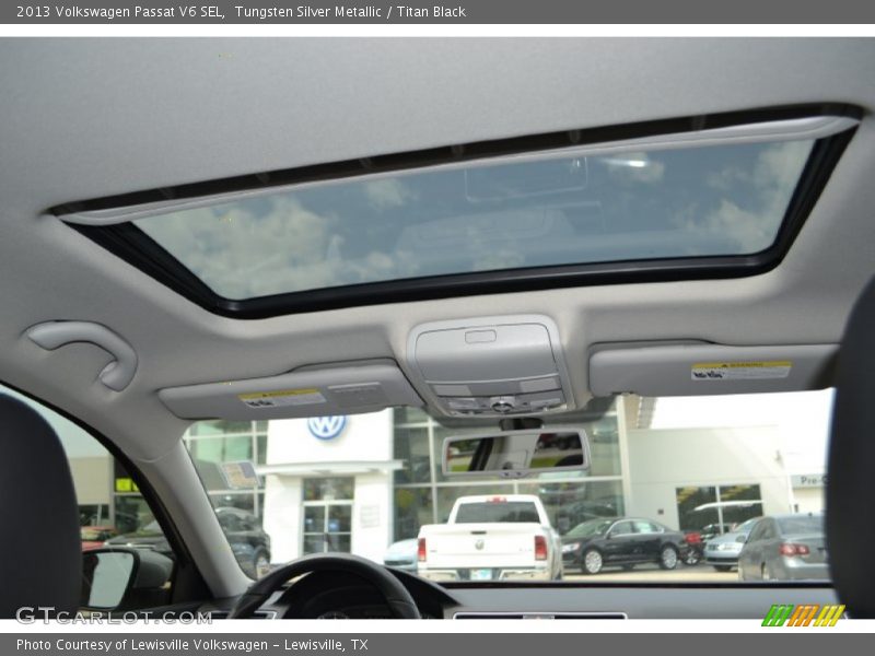Tungsten Silver Metallic / Titan Black 2013 Volkswagen Passat V6 SEL