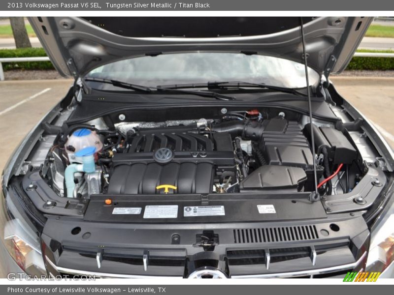 Tungsten Silver Metallic / Titan Black 2013 Volkswagen Passat V6 SEL