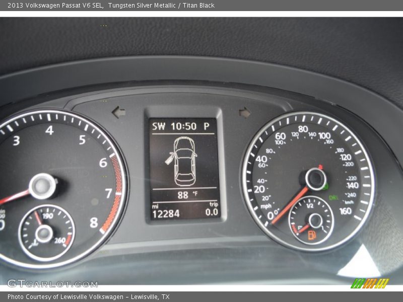 Tungsten Silver Metallic / Titan Black 2013 Volkswagen Passat V6 SEL