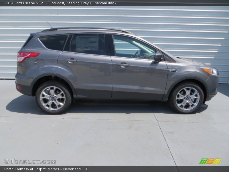 Sterling Gray / Charcoal Black 2014 Ford Escape SE 2.0L EcoBoost