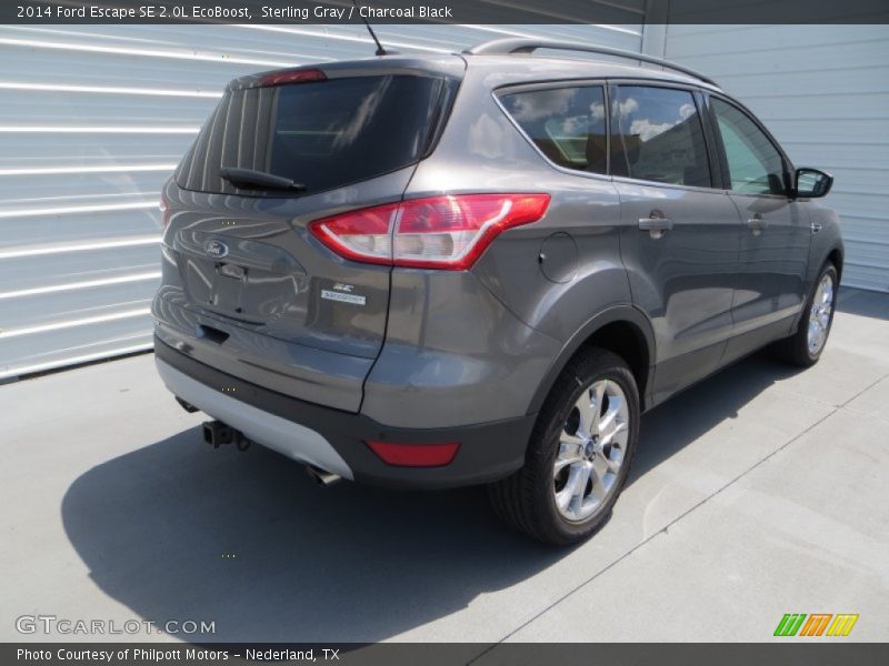 Sterling Gray / Charcoal Black 2014 Ford Escape SE 2.0L EcoBoost