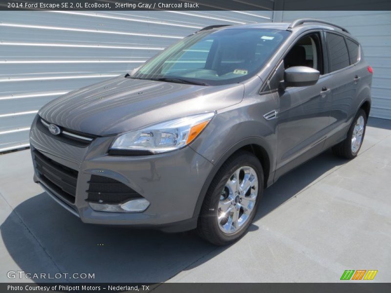 Sterling Gray / Charcoal Black 2014 Ford Escape SE 2.0L EcoBoost
