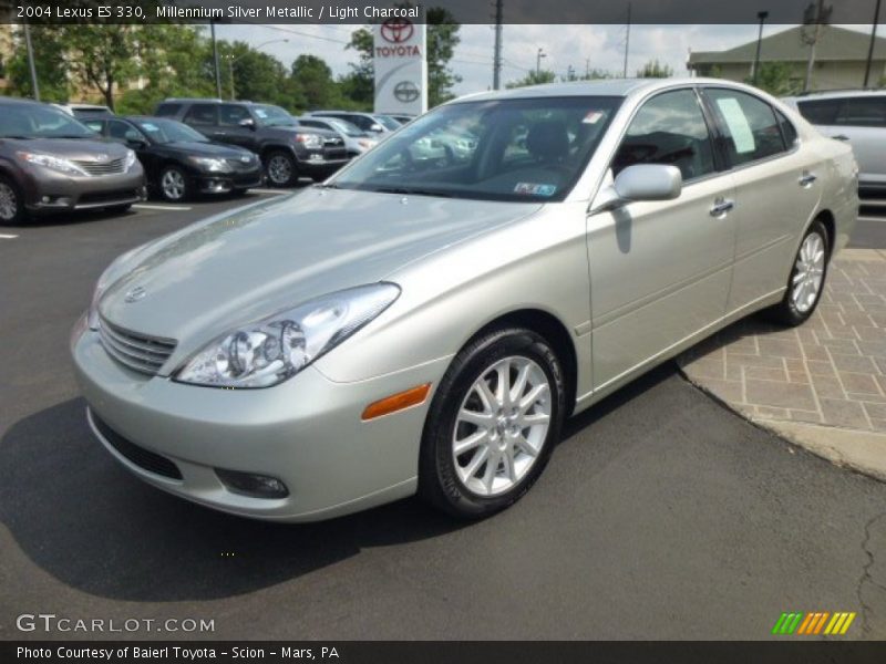 Millennium Silver Metallic / Light Charcoal 2004 Lexus ES 330