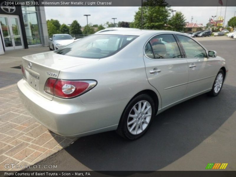 Millennium Silver Metallic / Light Charcoal 2004 Lexus ES 330