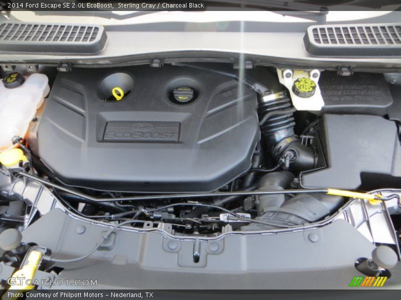 Sterling Gray / Charcoal Black 2014 Ford Escape SE 2.0L EcoBoost
