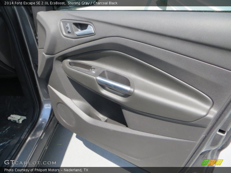 Sterling Gray / Charcoal Black 2014 Ford Escape SE 2.0L EcoBoost