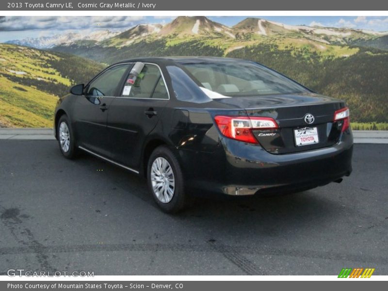 Cosmic Gray Metallic / Ivory 2013 Toyota Camry LE