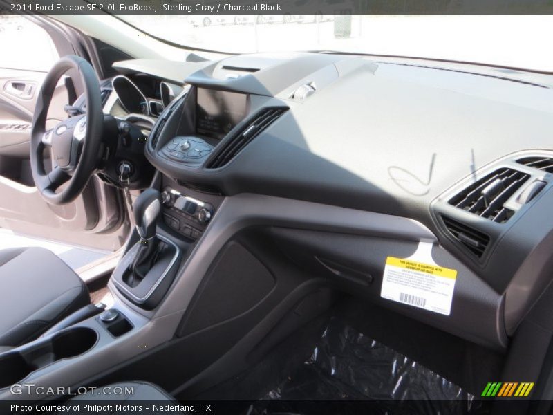 Sterling Gray / Charcoal Black 2014 Ford Escape SE 2.0L EcoBoost