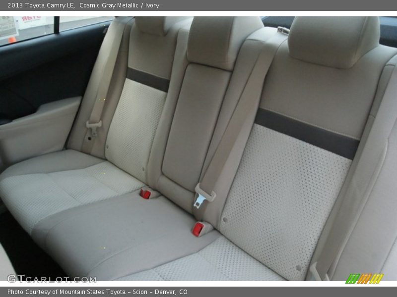 Cosmic Gray Metallic / Ivory 2013 Toyota Camry LE