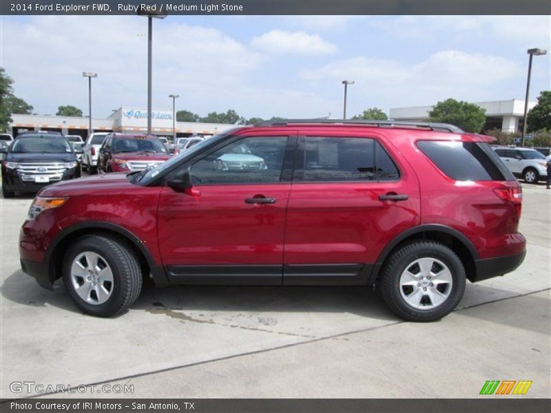  2014 Explorer FWD Ruby Red