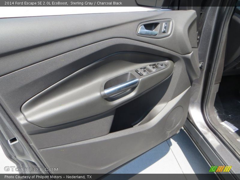 Sterling Gray / Charcoal Black 2014 Ford Escape SE 2.0L EcoBoost