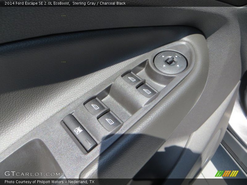 Sterling Gray / Charcoal Black 2014 Ford Escape SE 2.0L EcoBoost