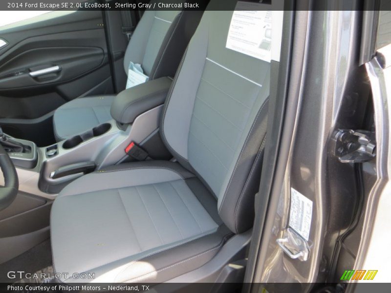 Sterling Gray / Charcoal Black 2014 Ford Escape SE 2.0L EcoBoost