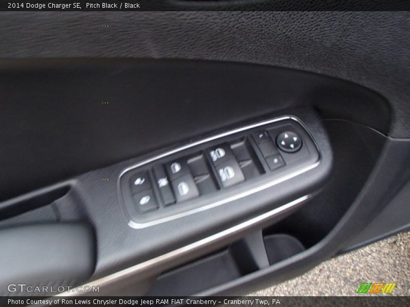 Pitch Black / Black 2014 Dodge Charger SE
