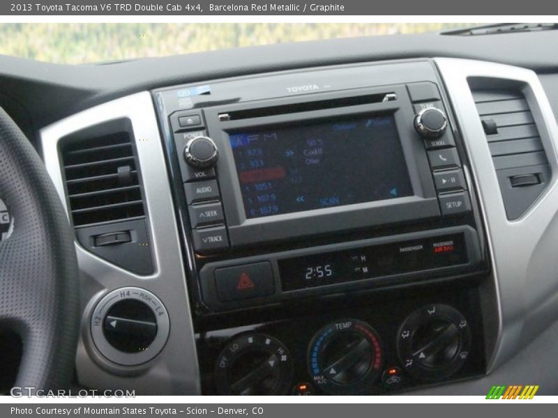 Barcelona Red Metallic / Graphite 2013 Toyota Tacoma V6 TRD Double Cab 4x4